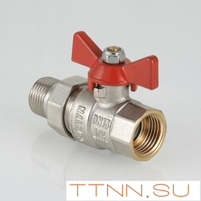 Кран шаровый с накидной гайкой Valtec 3/4 VT.227.N.05