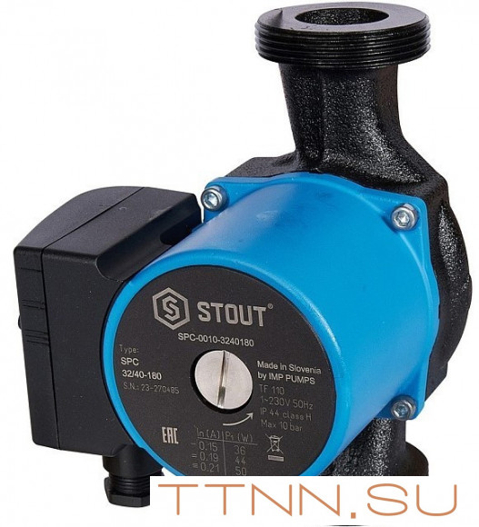 Насос для отопления STOUT 32/40-180 (SPC-0010-3240180)
