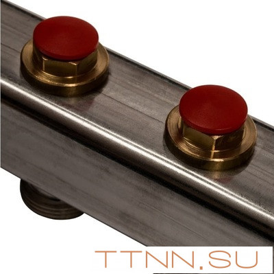 Коллектор с запорными клапанами STOUT SMS-0932-000005 Коллектор с запорными клапанами STOUT SMS-0932-000005