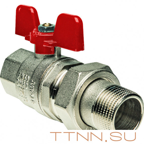 Кран шаровой с накидной гайкой STOUT 1 1/4 SVB-1007-000032 Кран шаровой с накидной гайкой STOUT 1 1/4 SVB-1007-000032