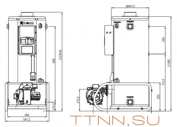 Дизельный котел Navien 735RTD Дизельный котел Navien 735RTD