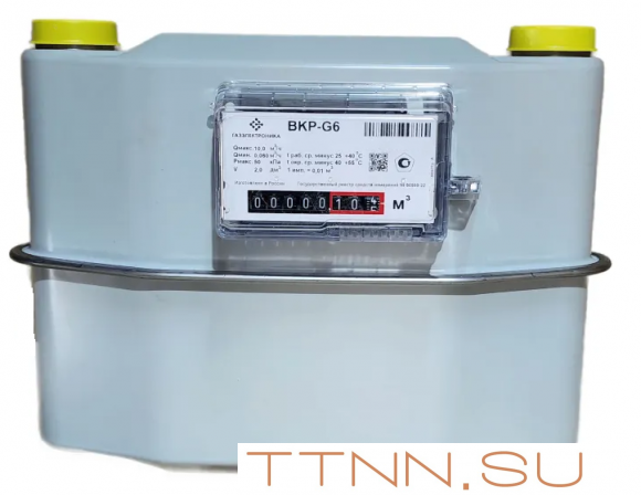 Счетчик газа BKР-G10 1 3/4 250 Счетчик газа BKР-G10 1 3/4 250