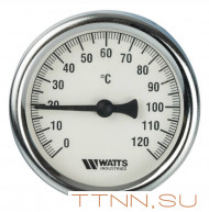 Термометр биметаллический с погружной гильзой Watts F+R801 (T) 63/75 Термометр биметаллический с погружной гильзой Watts F+R801 (T) 63/75