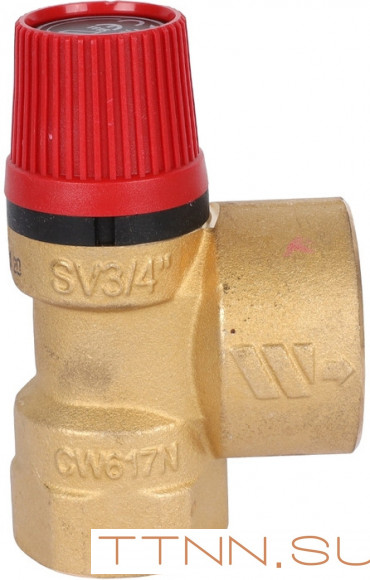 Клапан предохранительный 15х3/4" STOUT SVS-0001-001520 Клапан предохранительный 15х3/4" STOUT SVS-0001-001520