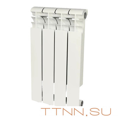 Алюминиевый радиатор Rommer Profi 500 4 секций Алюминиевый радиатор Rommer Profi 500 4 секций