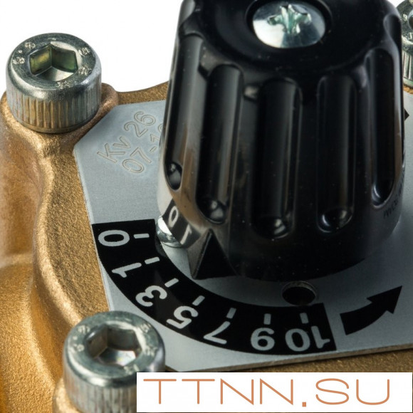 Трехходовой смеситель STOUT 1" KVs 12м3/час Трехходовой смеситель STOUT 1" KVs 12м3/час