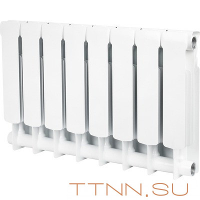 Биметаллический радиатор STOUT SPACE 350 8 секций (SRB-0310-035008) Биметаллический радиатор STOUT SPACE 350 8 секций (SRB-0310-035008)