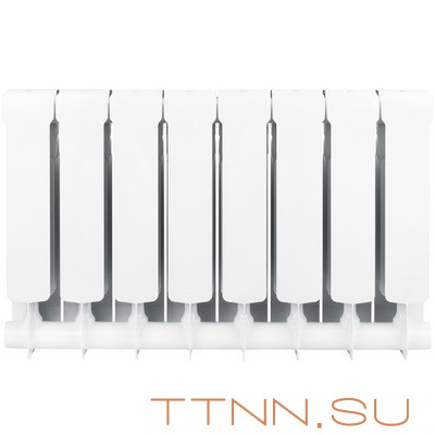 Биметаллический радиатор STOUT SPACE 350 8 секций (SRB-0310-035008) Биметаллический радиатор STOUT SPACE 350 8 секций (SRB-0310-035008)