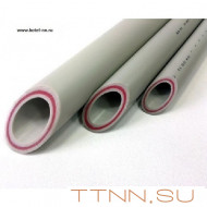 Полипропиленовая труба D20 PN 25 стекловолокно Серый Полипропиленовая труба D20 PN 25 стекловолокно Серый