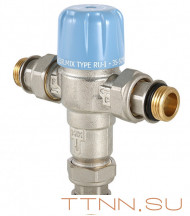 Трехходовый термостатический смесительный клапан Valtec Thermomix 1/2 VT.MT10RU регулируемый Трехходовый термостатический смесительный клапан Valtec Thermomix 1/2 VT.MT10RU регулируемый