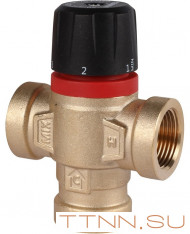 Смесительный клапан Rommer 3/4" ВР 35-60°С KV 1,6 (RVM-0112-166020) боковое смешивание Смесительный клапан Rommer 3/4" ВР 35-60°С KV 1,6 (RVM-0112-166020) боковое смешивание