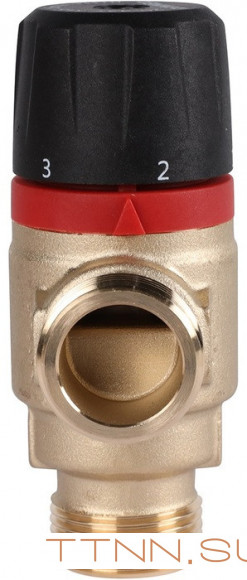 Смесительный клапан Rommer 3/4" НР 20-43°С KV 1,6 (RVM-0121-164320) боковое смешивание Смесительный клапан Rommer 3/4" НР 20-43°С KV 1,6 (RVM-0121-164320) боковое смешивание