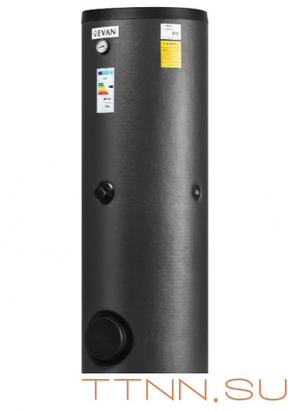 Бойлер косвенного нагрева с двумя змеевиками ЭВАН WBС-HT-500 Бойлер косвенного нагрева с двумя змеевиками ЭВАН WBС-HT-500