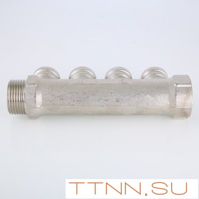 Коллектор Valtec 3/4"х 4 выхода х 1/2" VTc.550 N Коллектор Valtec 3/4"х 4 выхода х 1/2" VTc.550 N