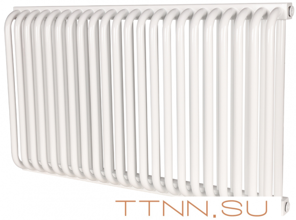 Стальной трубчатый радиатор 2-колончатый Rommer RST 2050/22 боковое подключение RAL9016 Стальной трубчатый радиатор 2-колончатый Rommer RST 2050/22 боковое подключение RAL9016