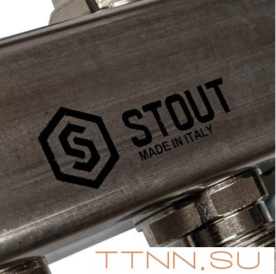 Коллектор для радиаторной разводки STOUT SMS 0923 000005 Коллектор для радиаторной разводки STOUT SMS 0923 000005