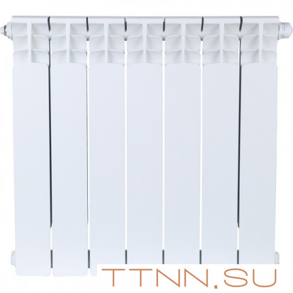 Биметаллический радиатор STOUT SPACE 500 нижнее 7 секций (SRB-0320-050007)