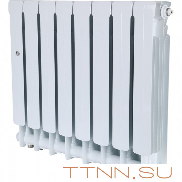 Биметаллический радиатор STOUT SPACE 500 нижнее 8 секций (SRB-0320-050008)