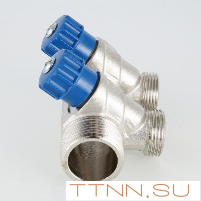 Коллектор с регулировочными вентилями Valtec 1*3*3/4 VT.560.NE Коллектор с регулировочными вентилями Valtec 1*3*3/4 VT.560.NE