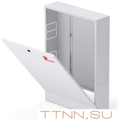 Распределительный шкаф Wester Шкаф коллекторный наружный ШРНГ-4-180 (Ш 848 х Г 180 х В 652-715)