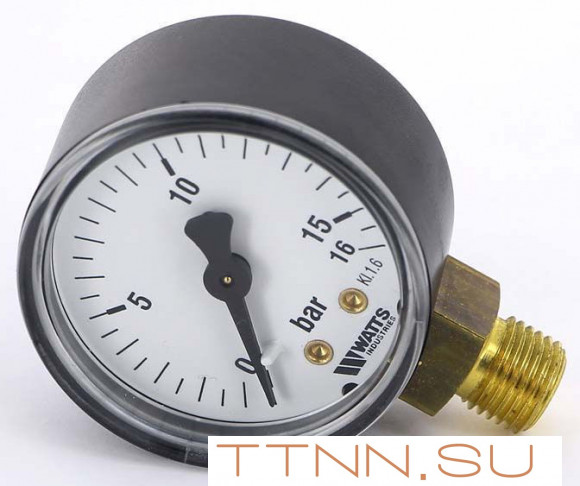 Манометр радиальный Watts F+R200 (MDR) 100/ 16x1/2" Манометр радиальный Watts F+R200 (MDR) 100/ 16x1/2"