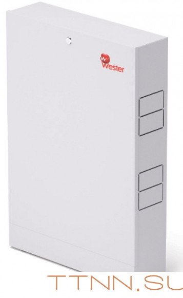 Распределительный шкаф Wester Шкаф коллекторный наружный ШРНГ-5-135 (Ш 998 х Г 135 х В 652-715)