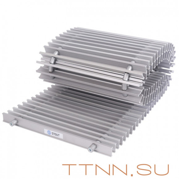 Внутрипольный конвектор длиной 30 см - 1 м STOUT SCQ-1100-1119080