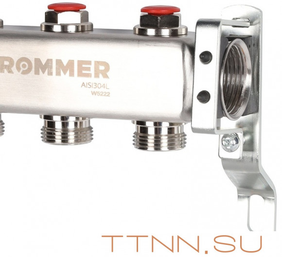 Для отопления Rommer 1"/3/4"x3 с запорными клапанами (RMS-3200-000003) Для отопления Rommer 1"/3/4"x3 с запорными клапанами (RMS-3200-000003)