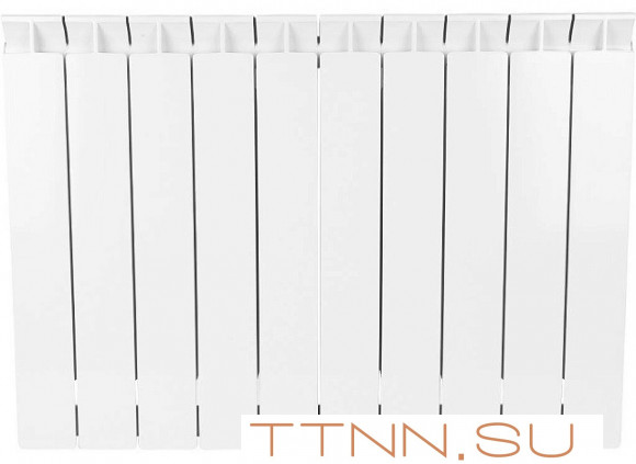 Биметаллический радиатор STOUT STYLE 500 10 секций (SRB-0110-050010) Биметаллический радиатор STOUT STYLE 500 10 секций (SRB-0110-050010)