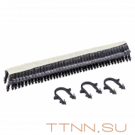 Скоба TIM P1620-4 (кассета по 50 шт) для фиксации трубы теплого пола 16-20 мм Скоба TIM P1620-4 (кассета по 50 шт) для фиксации трубы теплого пола 16-20 мм