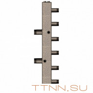 Распределительный коллектор на 4 контура, арт. К4V-70 Распределительный коллектор на 4 контура, арт. К4V-70