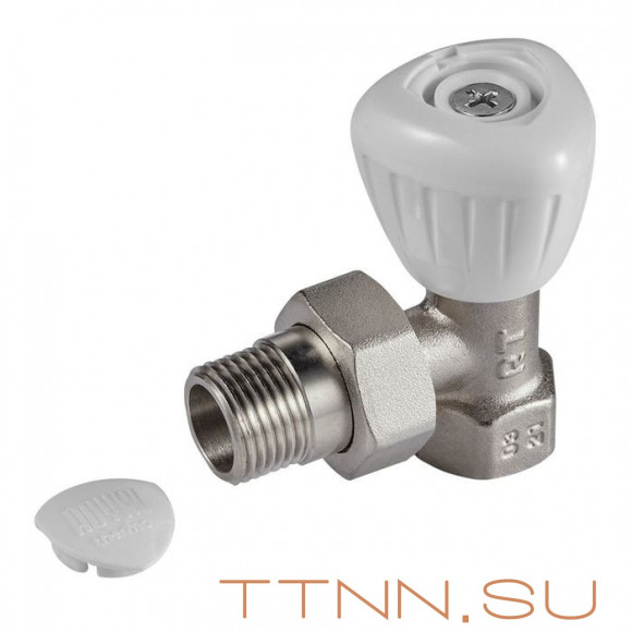 Набор ручной регулировки Royal Thermo угловой 1/2” (никель) Набор ручной регулировки Royal Thermo угловой 1/2” (никель)