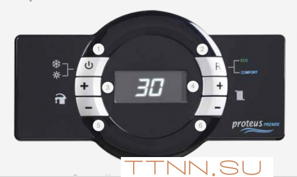 Настенный газовый котел ECA PROTEUS PREMIX 24 HM NG Настенный газовый котел ECA PROTEUS PREMIX 24 HM NG