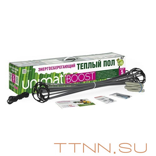 Стержневой теплый пол UNIMAT BOOST 160 Вт/1 пог/м Стержневой теплый пол UNIMAT BOOST 160 Вт/1 пог/м