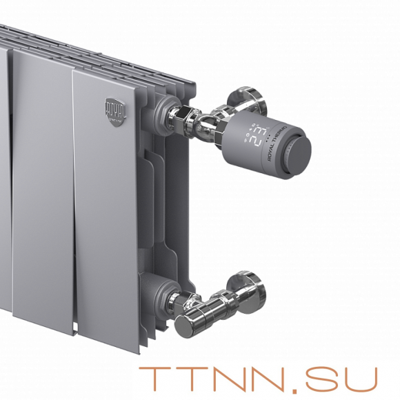 Набор термостатический Royal Thermo DESIGN PRO осевой М30х1,5 1/2" (Хром полированный) Набор термостатический Royal Thermo DESIGN PRO осевой М30х1,5 1/2" (Хром полированный)