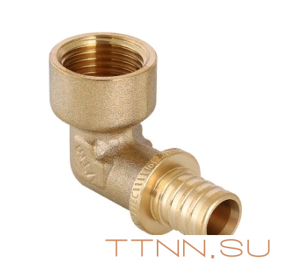 Угольник аксиальный Valtec 20х1/2 VTm.452.BG.002004 с переходом на внутреннюю резьбу Угольник аксиальный Valtec 20х1/2 VTm.452.BG.002004 с переходом на внутреннюю резьбу