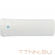 Труба STOUT для раздельного дымохода D80 мм L-250 Труба STOUT для раздельного дымохода D80 мм L-250