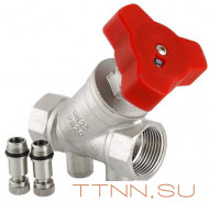 Балансировочный клапан VALTEC VT.054.NLF.04, 1/2 (Kvs 2,8) Балансировочный клапан VALTEC VT.054.NLF.04, 1/2 (Kvs 2,8)