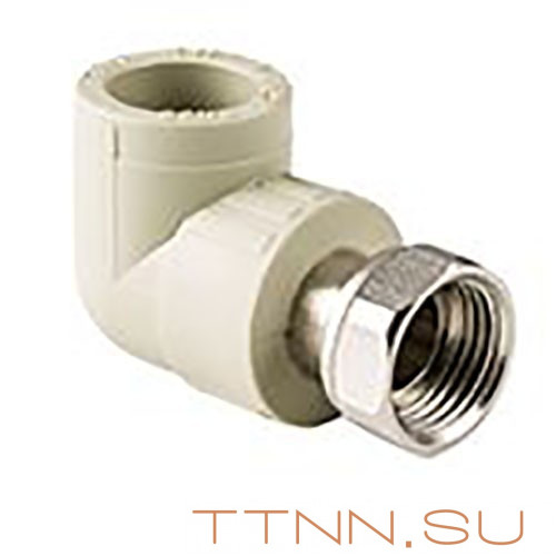 Угольник РосТурПласт с накидной гайкой на метал. штуцере 32х1" арт.15833 Угольник РосТурПласт с накидной гайкой на метал. штуцере 32х1" арт.15833