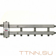 Распределительный коллектор совмещенный с гидравлическим разделителем на 4 контура, арт. ГК4-70 Распределительный коллектор совмещенный с гидравлическим разделителем на 4 контура, арт. ГК4-70