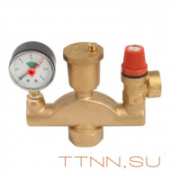 Группа безопасности котла Unipump 1" - 3/4" Группа безопасности котла Unipump 1" - 3/4"