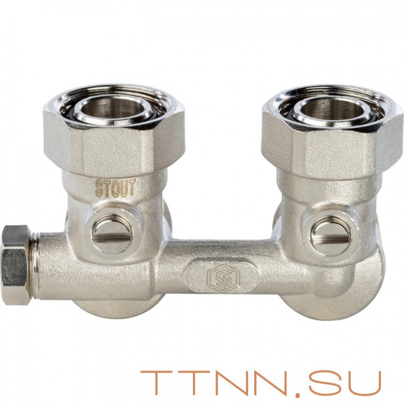 Однотрубный узел нижнего подключения STOUT SVH 0003 000020 Однотрубный узел нижнего подключения STOUT SVH 0003 000020