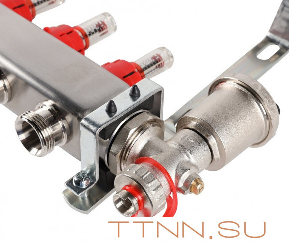 Для отопления Rommer 1"/3/4"x7 с расходомерами (RMS-1210-000007) Для отопления Rommer 1"/3/4"x7 с расходомерами (RMS-1210-000007)