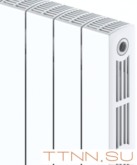 Биметаллический радиатор Rifar SUPReMO 350 х 6 секц НП лев (VL) Биметаллический радиатор Rifar SUPReMO 350 х 6 секц НП лев (VL)