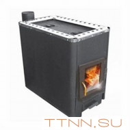 Печь отопительная Варвара "Уют" 2-конфорочная, панорамная дверь Печь отопительная Варвара "Уют" 2-конфорочная, панорамная дверь