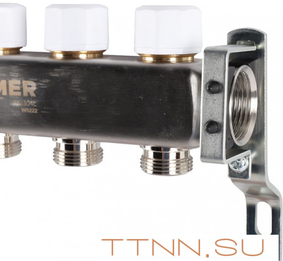 Для отопления Rommer 1"/3/4"x8 с расходомерами (RMS-1200-000008) Для отопления Rommer 1"/3/4"x8 с расходомерами (RMS-1200-000008)