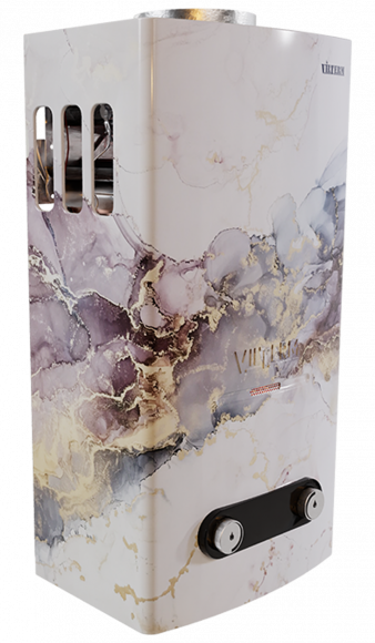 Газовый проточный водонагреватель VilTerm S10 Print (Мрамор)