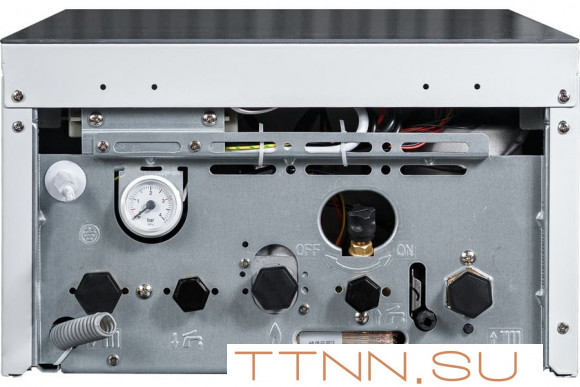 Настенный газовый котел MIZUDO M24Т OpenTherm белая панель управления Настенный газовый котел MIZUDO M24Т OpenTherm белая панель управления