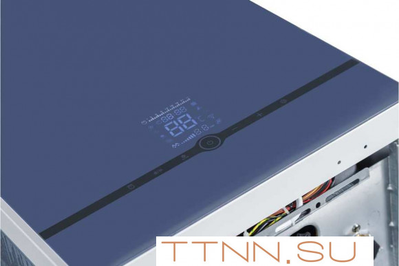 Настенный газовый котел MIZUDO M24Т OpenTherm голубая панель управления Настенный газовый котел MIZUDO M24Т OpenTherm голубая панель управления