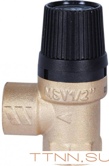 Клапан предохранительный 60х1/2" STOUT SVS-0001-016015 Клапан предохранительный 60х1/2" STOUT SVS-0001-016015